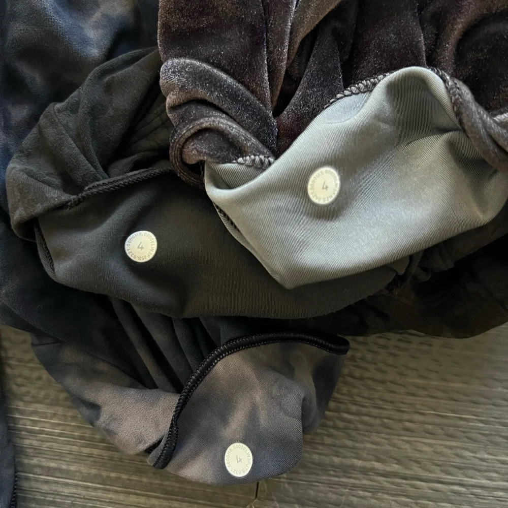 Lululemon All Aligned Mock Neck Long Sleeve Crop Top Bundle Size 4 - Picture 2 of 11